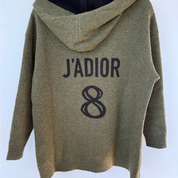 Christian Dior Cashmere J’Adior Hoodie - Rare - M - Picture 2 of 7